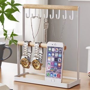 Bamboo Jewelry Organizer